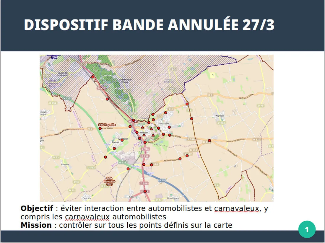 Le dispositif a fuité, les gendarmes ont donc décidé de le rendre public