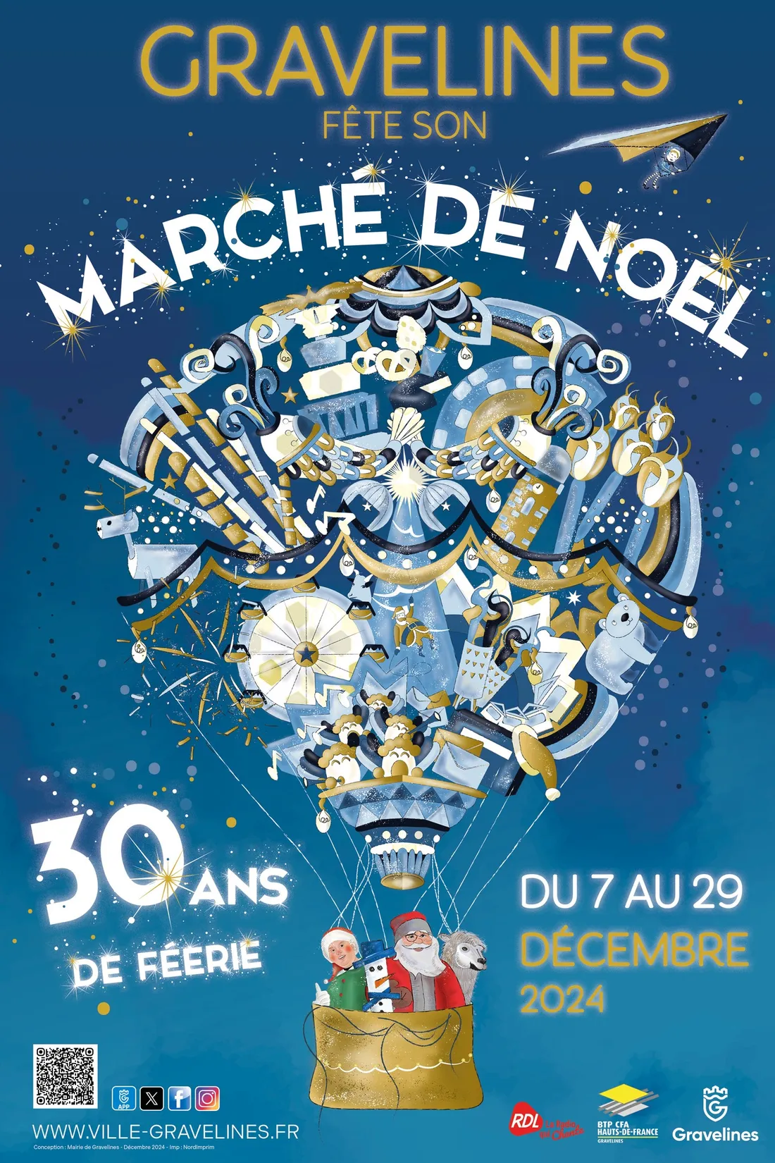 Marché Noël Gravelines 2024