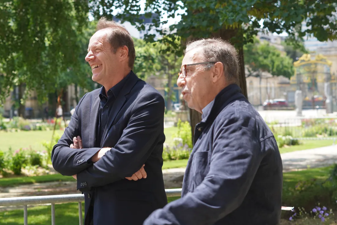 Pierre Hurmic et Christian Prudhomme