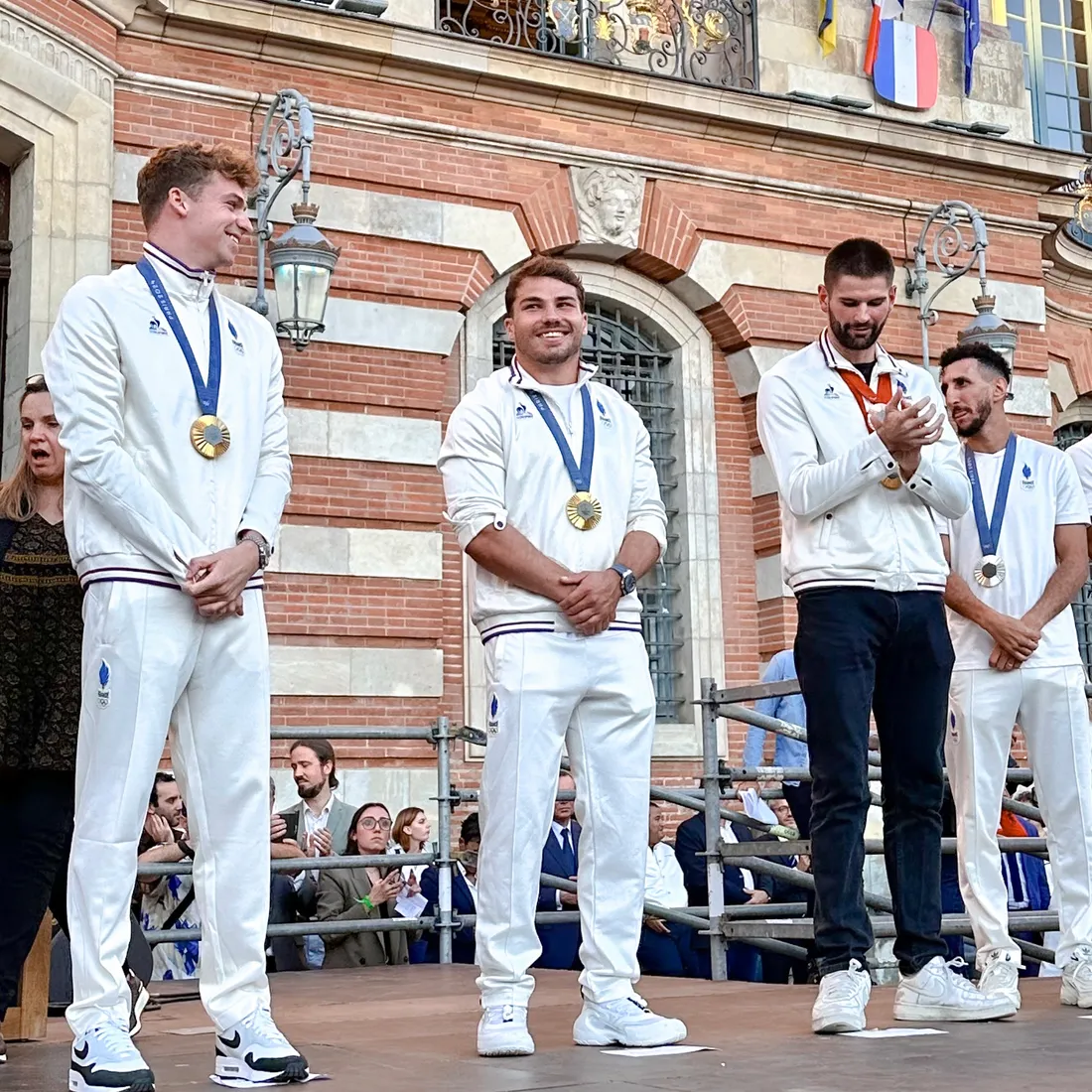 Marchand Dupont Mazur Oumiha JO Capitole