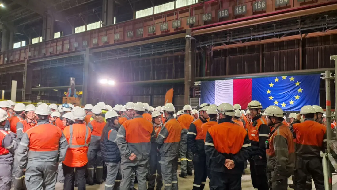 Arcelor Mittal visite présidentielle