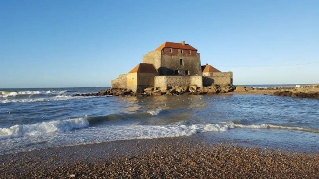 Vue du fort d'Ambleteuse