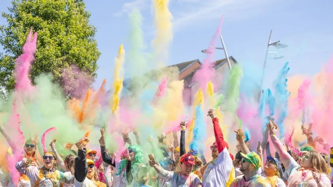 La Run Guînes Colors se terminera par un lancer de poudre. 