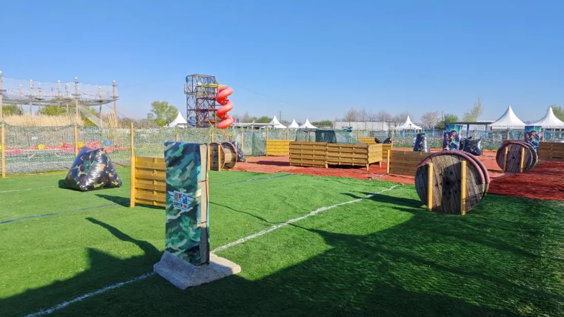 Le public peut désormais profiter d'un laser game. 