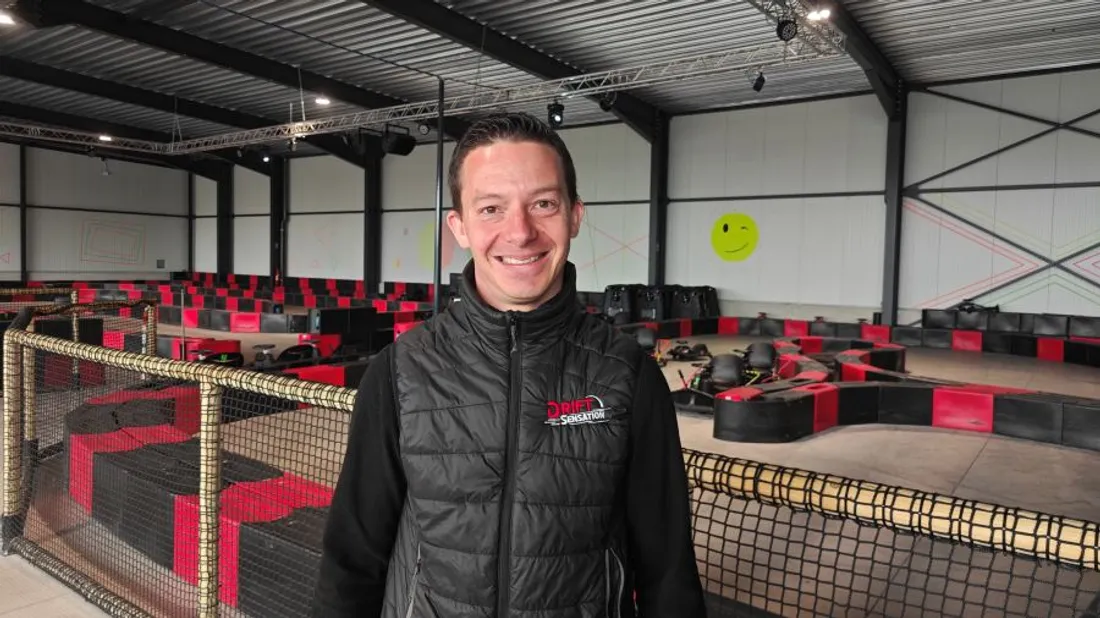 Yannick Coquelle est le dirigeant de Drift Sensation. 