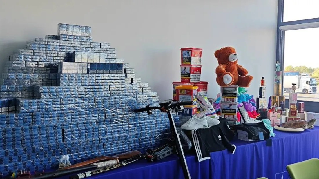 Environ 118 tonnes de matière ont été saisies dans la région des Hauts-de-France en 2024. 