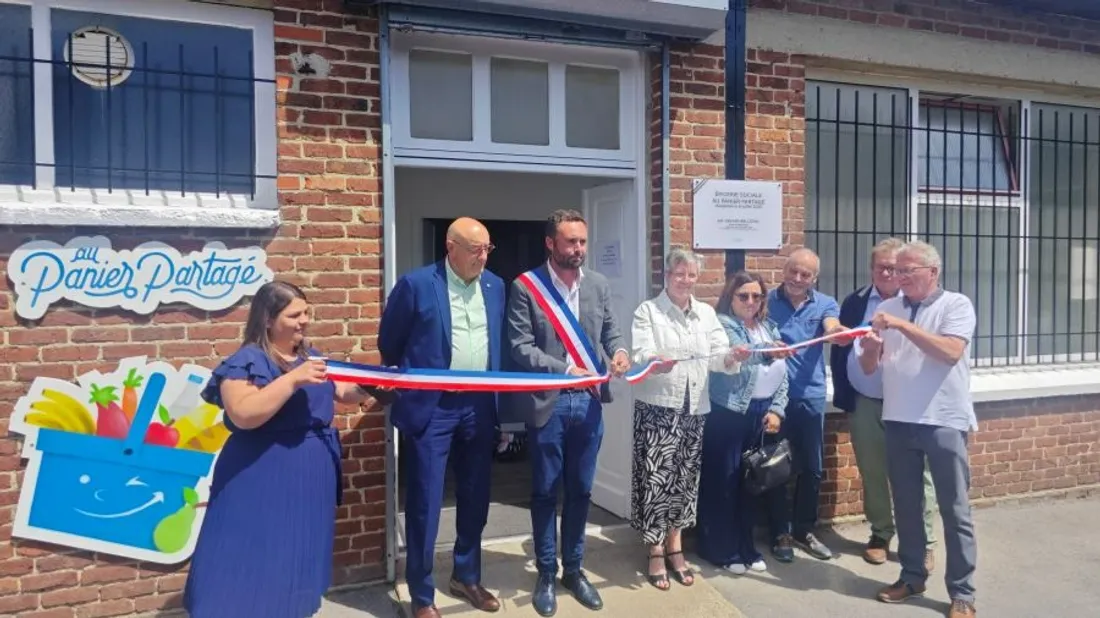 L'épicerie sociale a été inaugurée le mardi 8 juillet. 