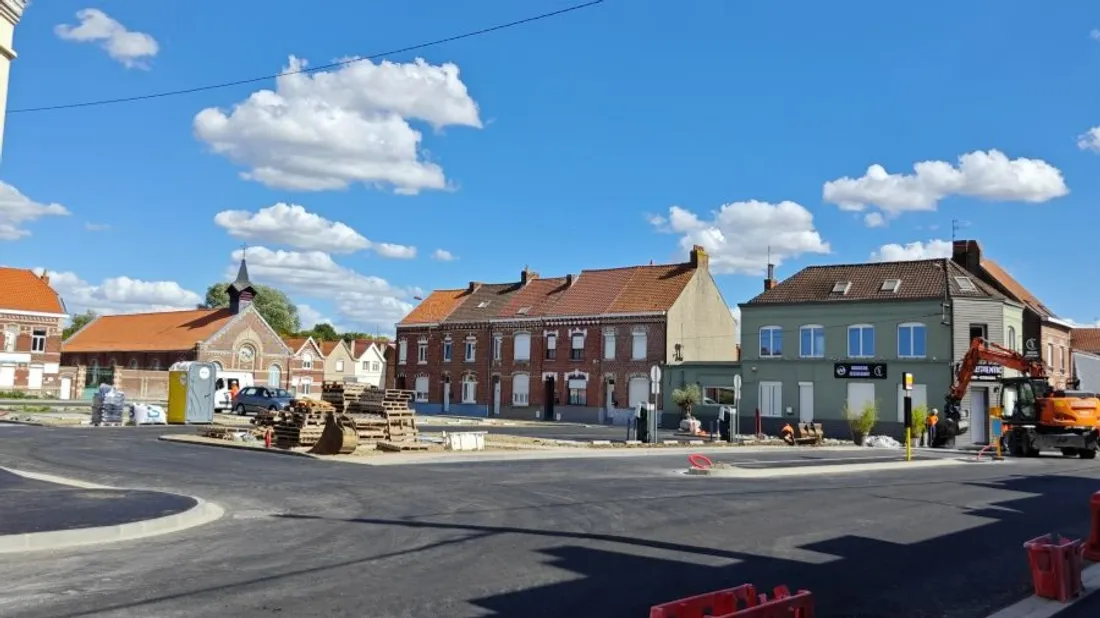 Les travaux principaux sont finis. 