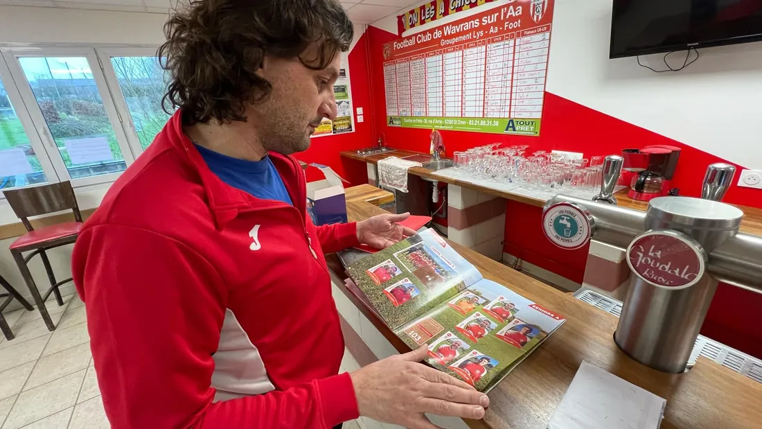 Anthony Delattre est le président du club de foot.