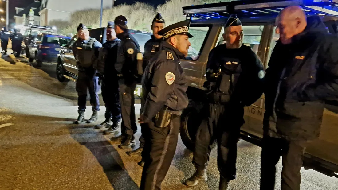 renfort police migrants