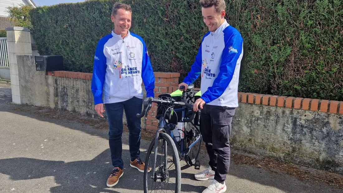 De Lens à Lyon, ils vont parcourir 750 km à vélo pour les enfants défavorisés.