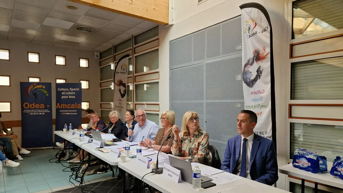 Patrick Crockey (au centre) a présidé l'Odea Amcala pendant 24 ans. 