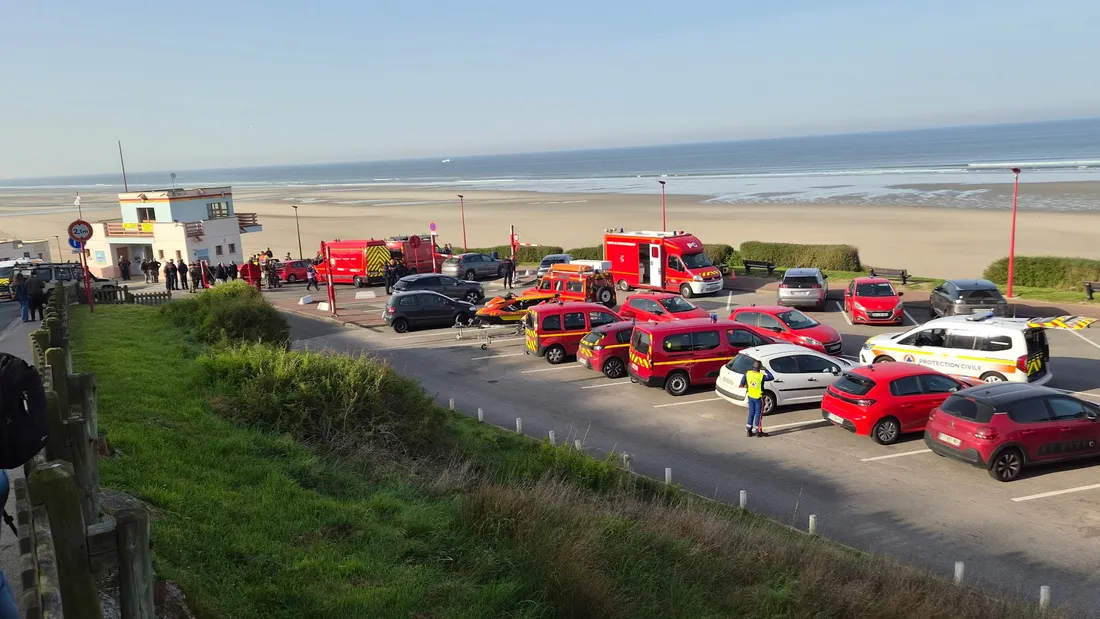 Pompiers Equihen plage