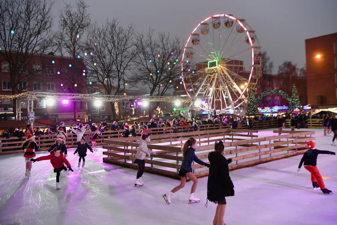 patinoire de Noël à Dunkerque