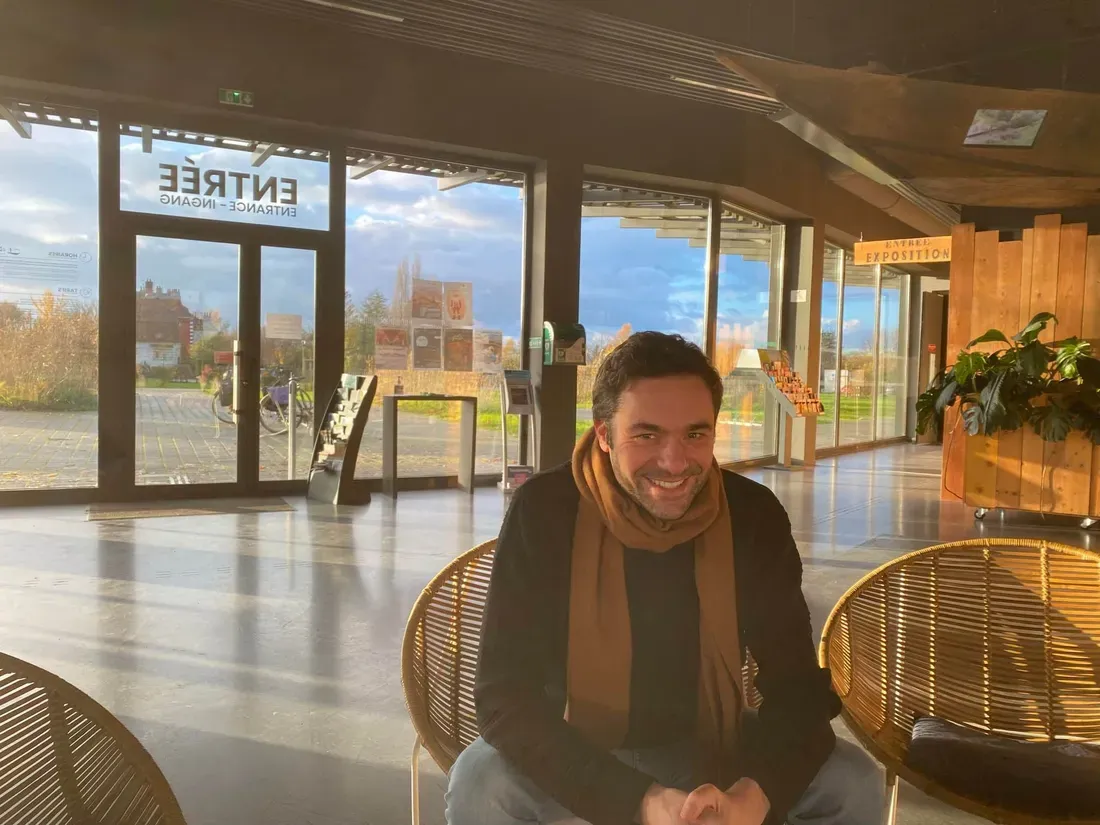 Julien Duquenne, le directeur de l'office du tourisme