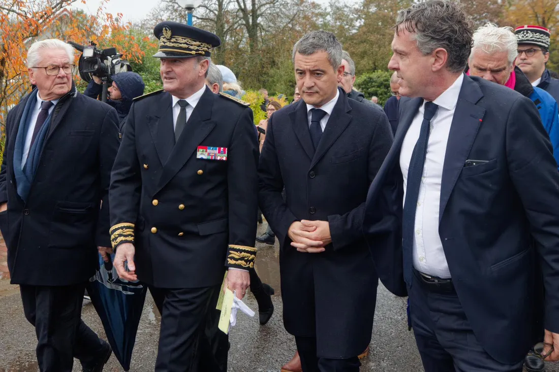 Le ministre de l'intérieur Gérald Darmanin annonce des mesures pour aider les sinistrés