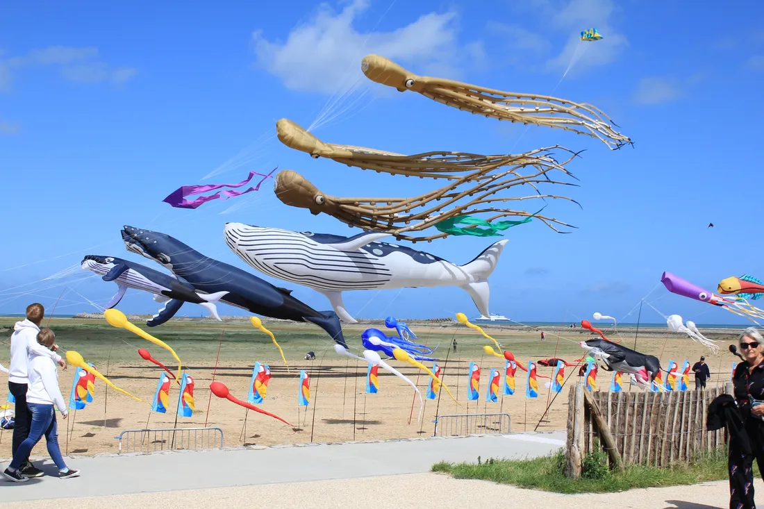 Déjà le 10e Festival de cerfs-volants à Grand-Fort-Philippe !