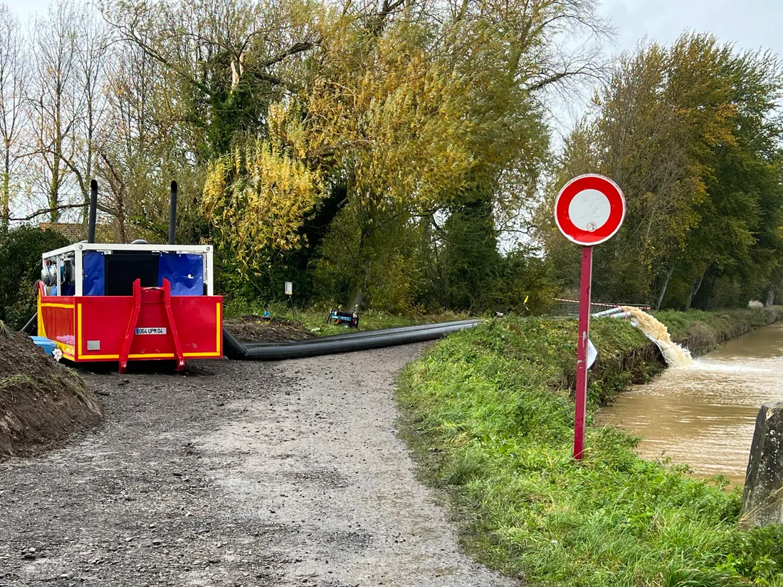 L'engin est arrivée mardi après-midi à Arques
