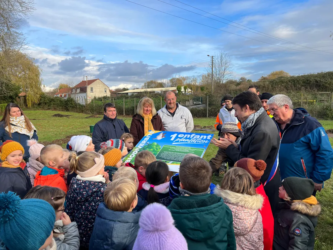 Cette année, l'opération a mis à l'honneur les enfants nés en 2017.