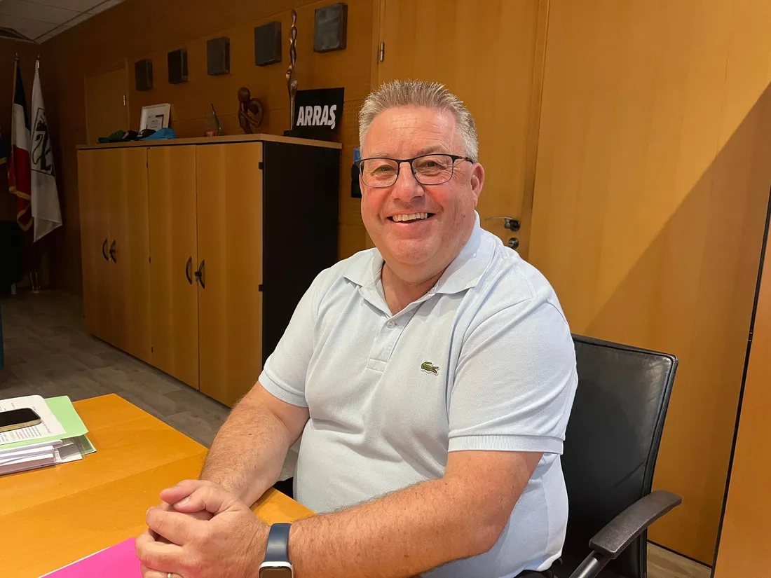 Martial Beyaert, maire de Grande-Synthe