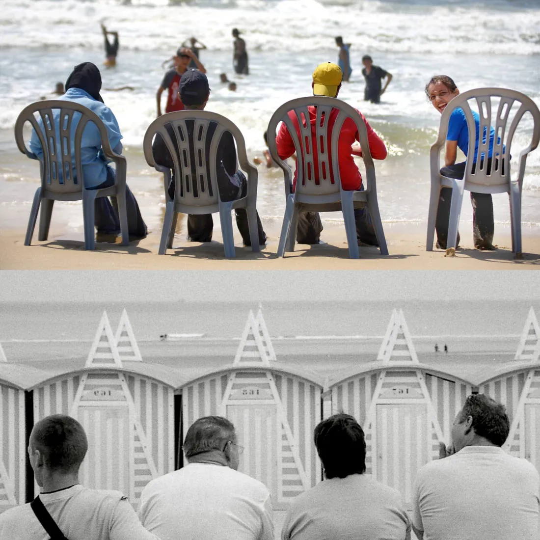 "Dunkerque, nouvelle vague"  avec des photos de Pierre Volot et des textes de Benjamin Cormier