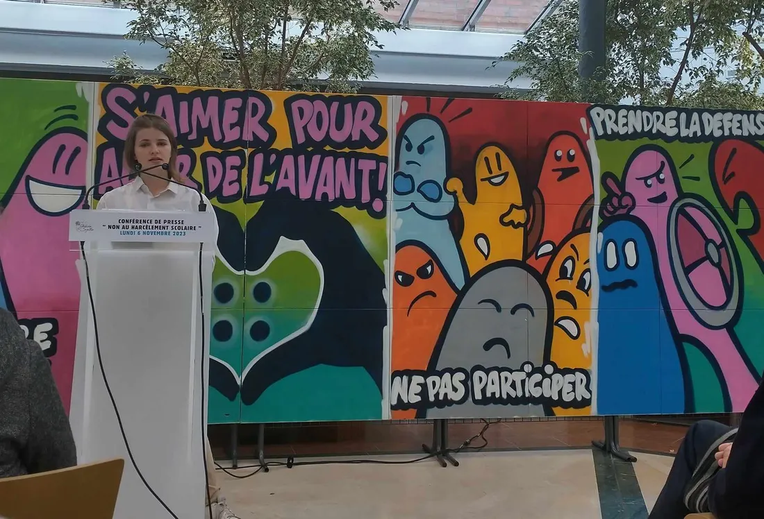 Célène milite pour libérer la parole des victimes d'harcèlement