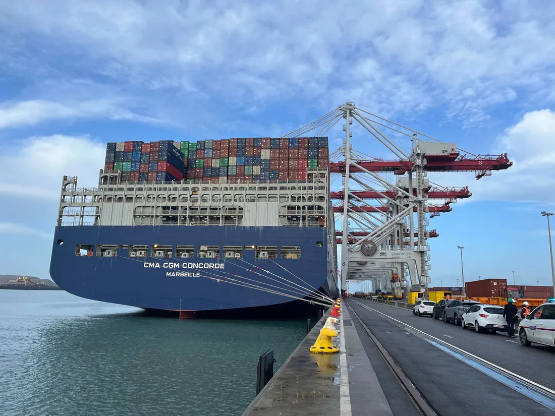Des géants des mers transitent chaque jour par le Port de Dunkerque