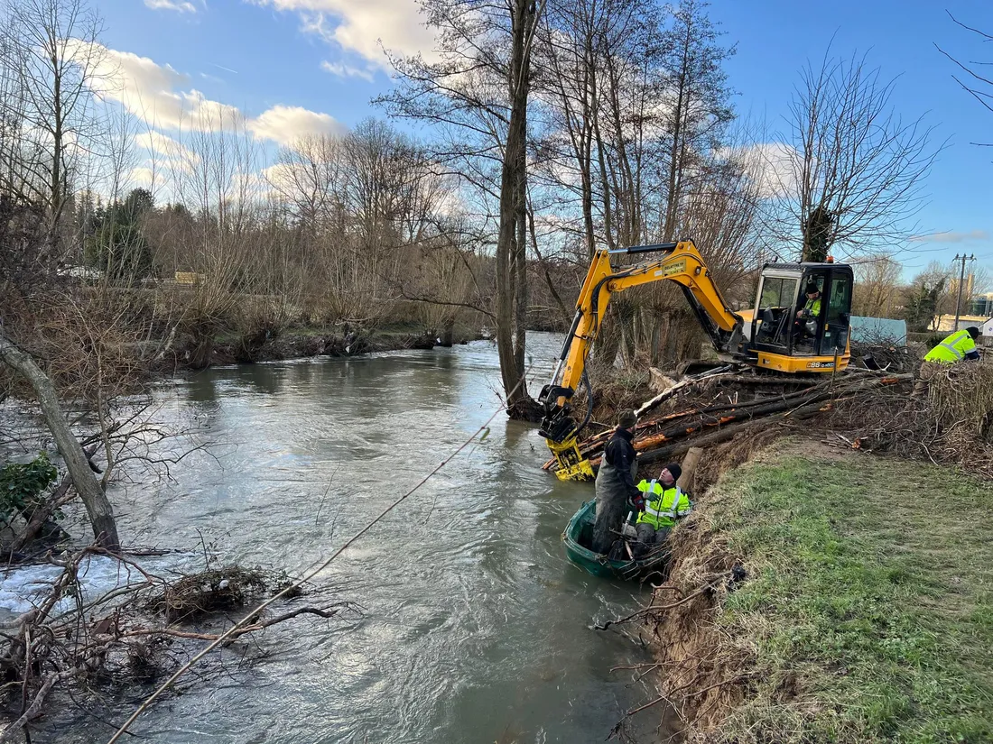 A Elnes les engins de chantier sont actifs depuis le début de la semaine.