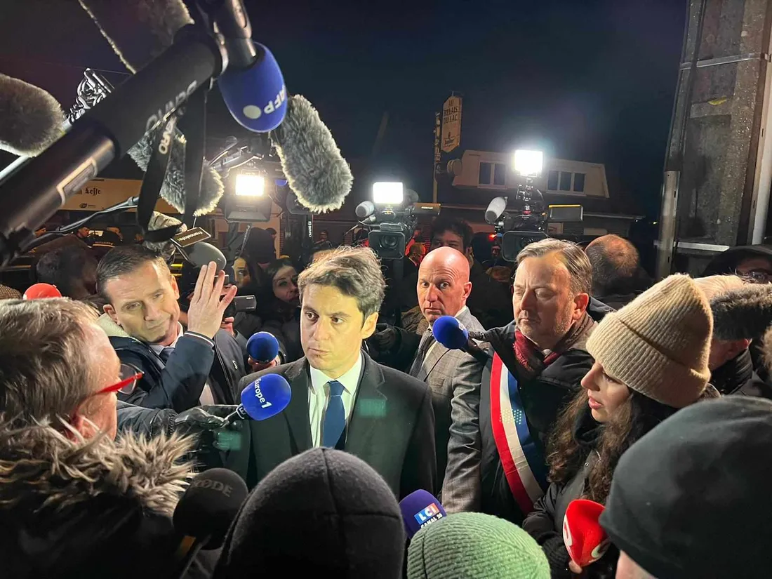 Gabriel Attal doit revenir ce jeudi dans l'audomarois