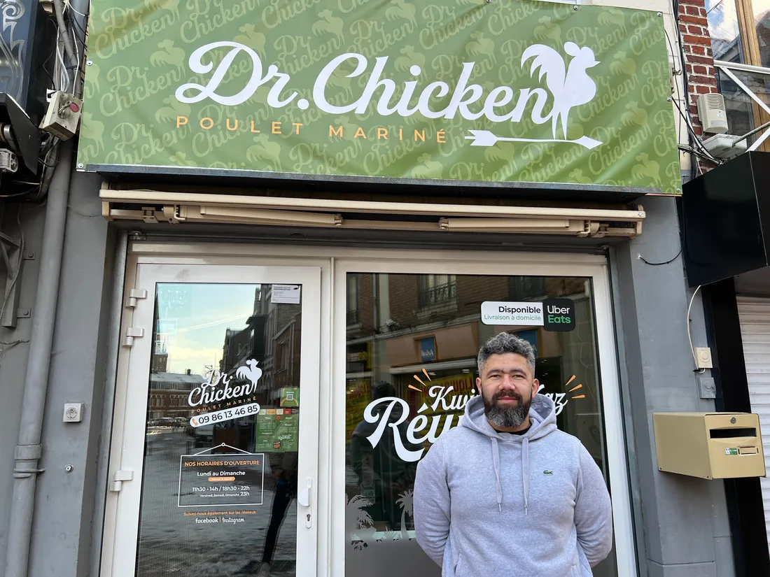 Rodrigue Dalleau est le responsable du restaurant.