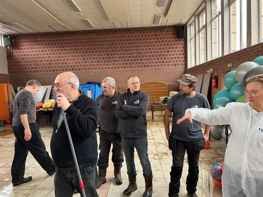 Les agents sont au travail depuis mardi. 