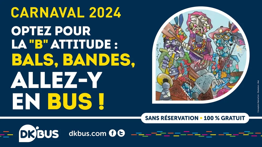 Dk'Bus renforce son offre pour transporter les masquelours dimanche ! 