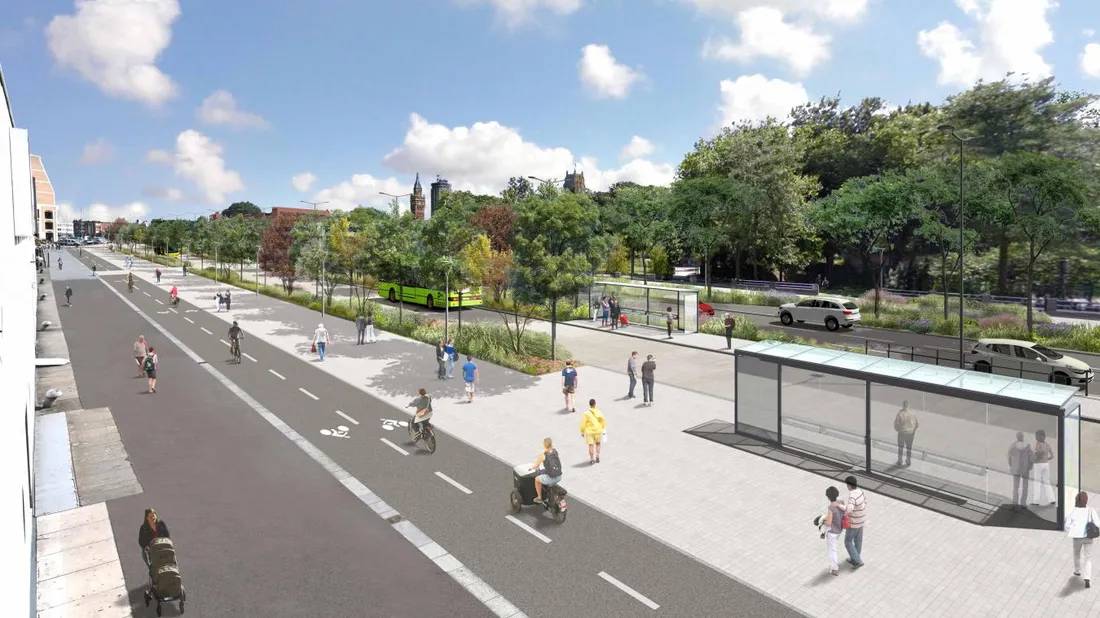 La circulation rue des Fusiliers Marins va être totalement repensée