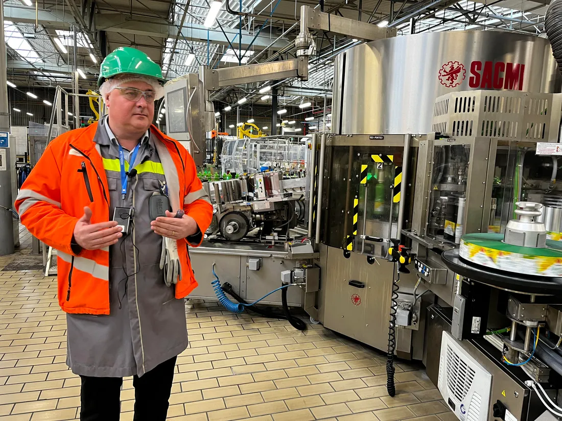 Christophe Lance, directeur du site.