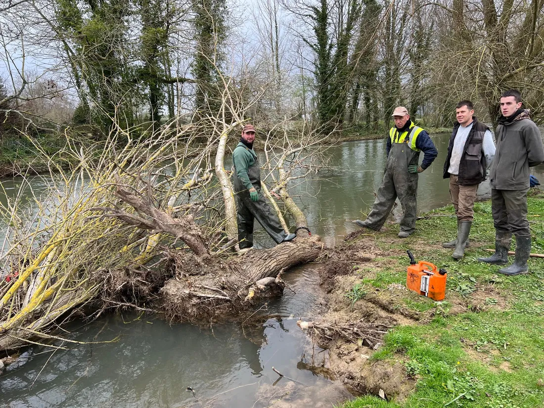 Les agents du SmageAa sont au travail depuis plusieurs semaines