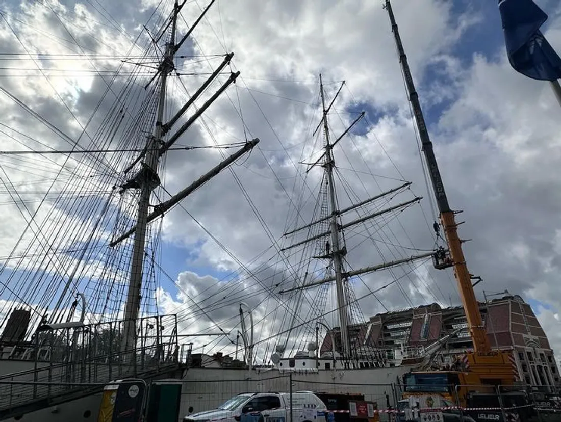 Les travaux sont en cours sur le Duchesse Anne