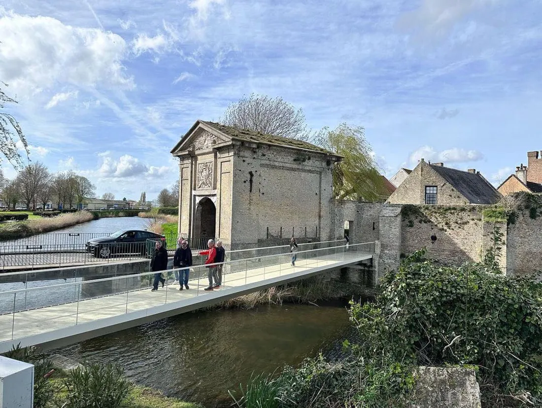 Passerelle de la Porte de Cassel à Bergues