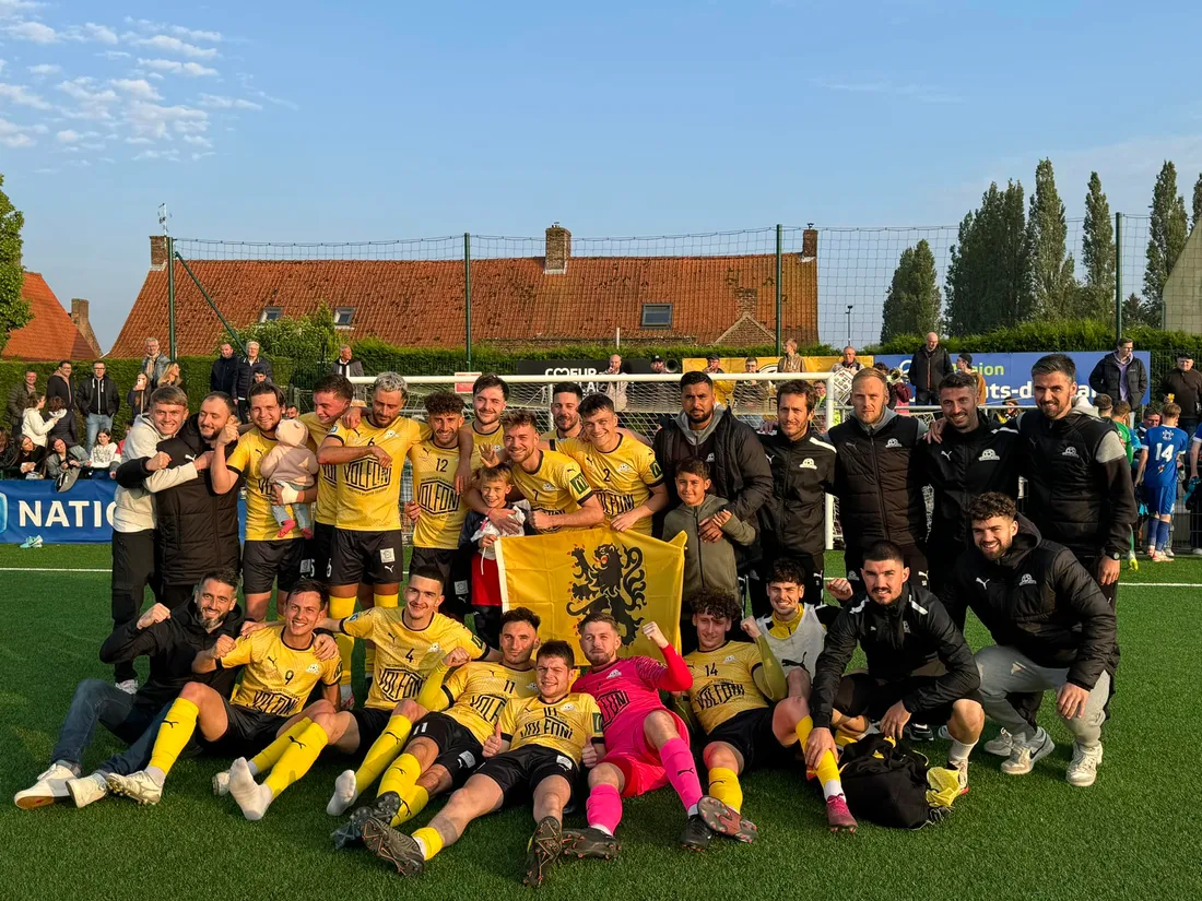 Le club flamand s'est imposé 3-0 lors de la dernière journée