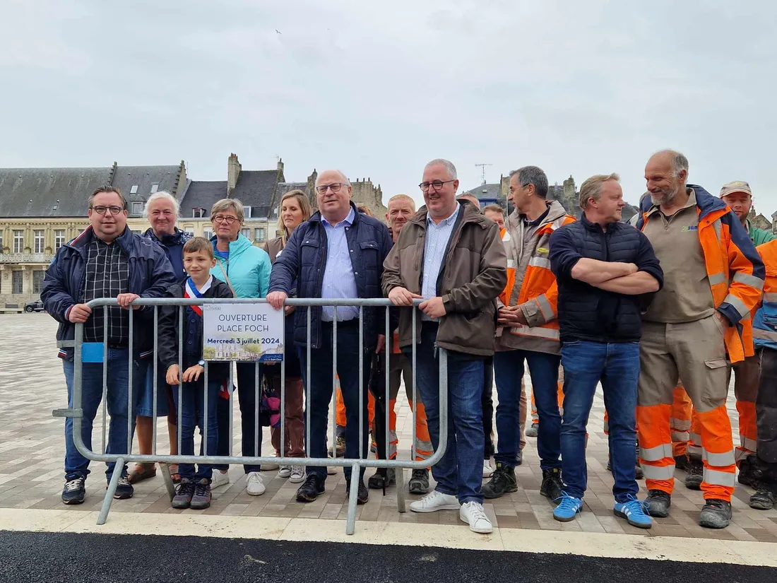 Les élus ont inauguré la fin des travaux