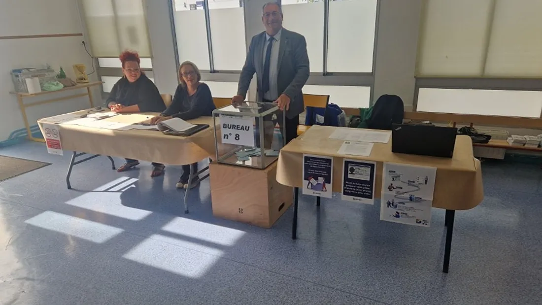 Bureau de vote - illustration