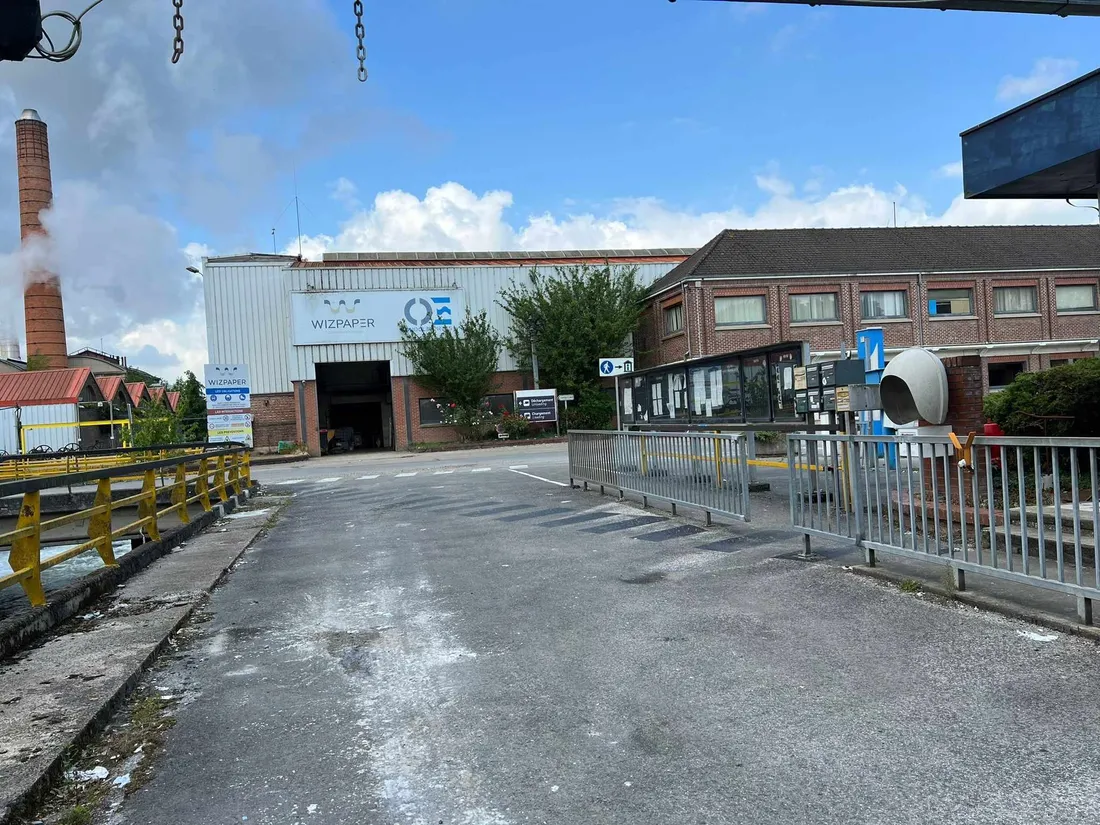 Debut d'incendie ce mercredi matin au sein de la papeterie.