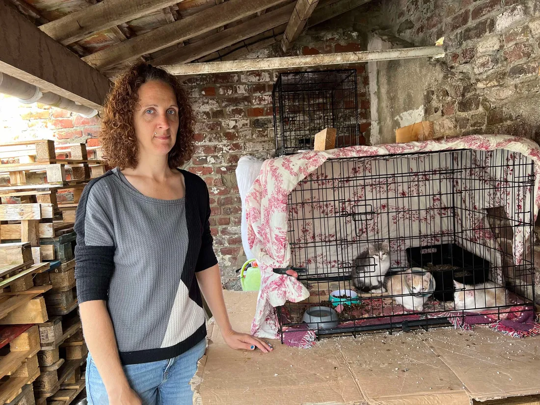 Delphine Lessage est la présidente de l'association.