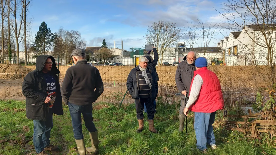 Les membres de l'association se sont rendus sur place ces derniers jours.