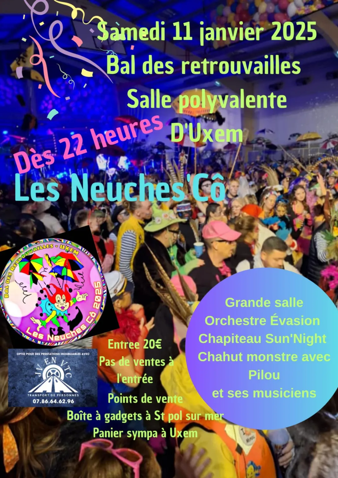 Affiche bal des retrouvailles 2025