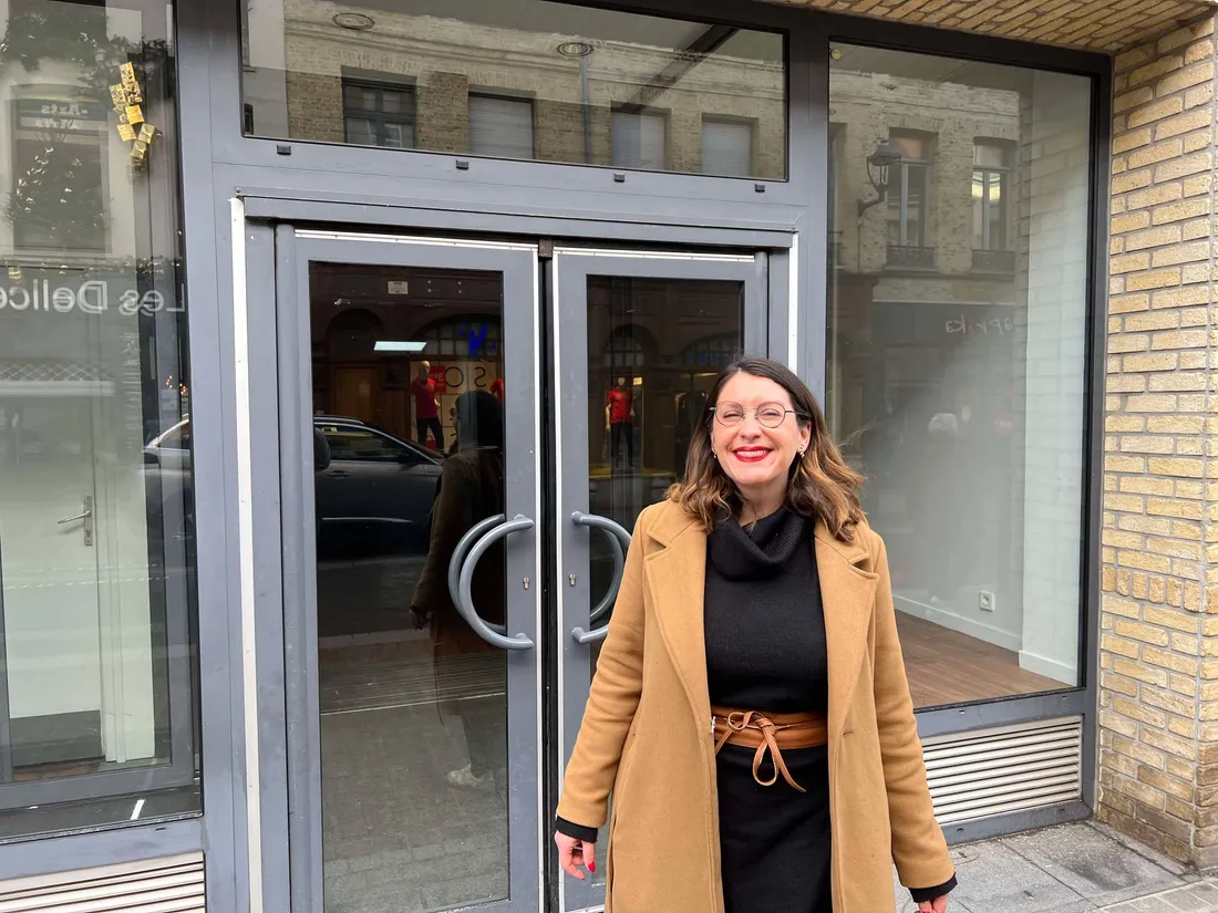 Morgane Quiniou-Heroguel est l'une des responsables de la boutique