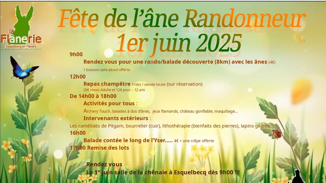 18ème Fête de l'Âne Randonneur