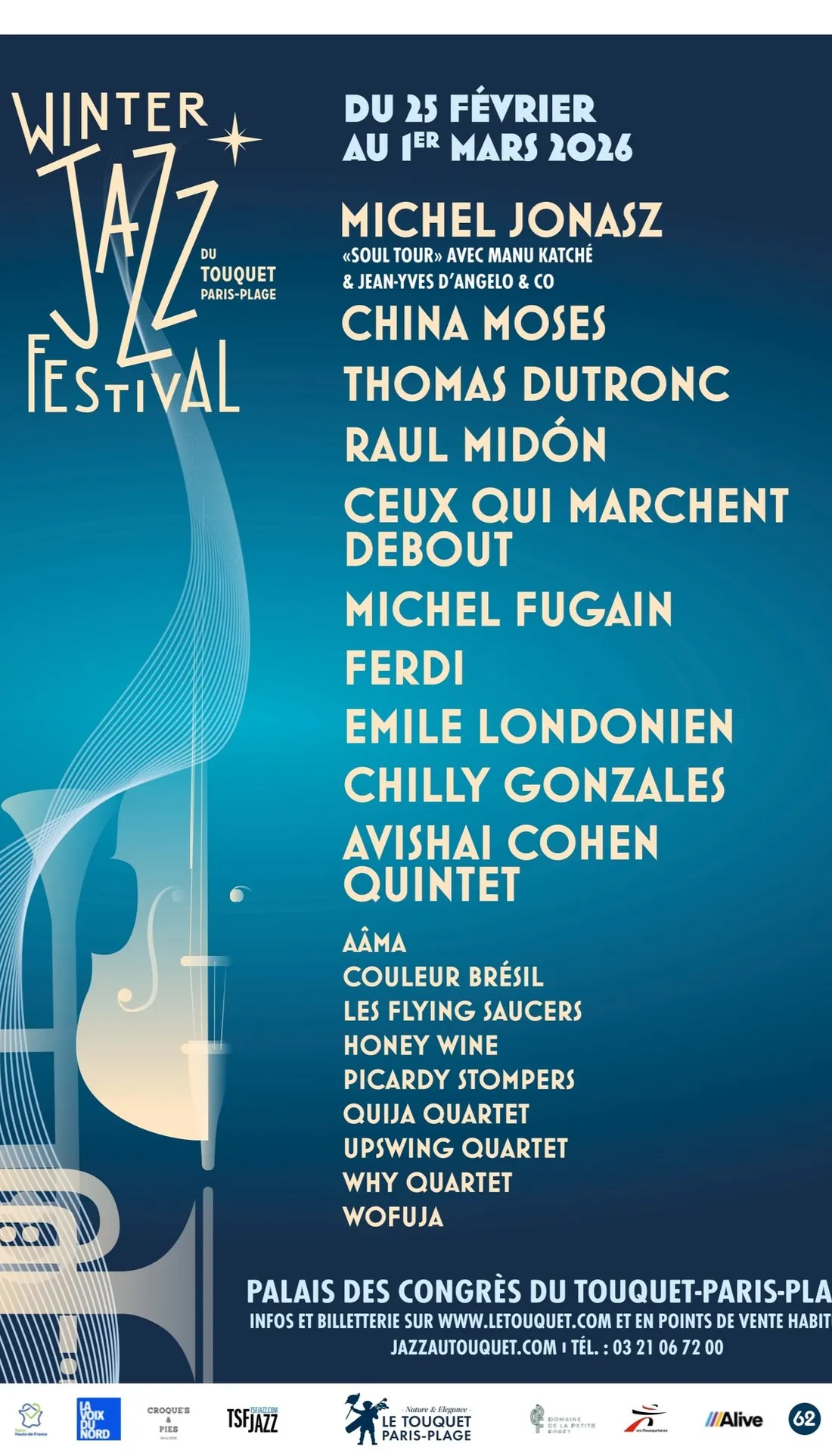 Programmation "Winter Jazz Festival 2026"