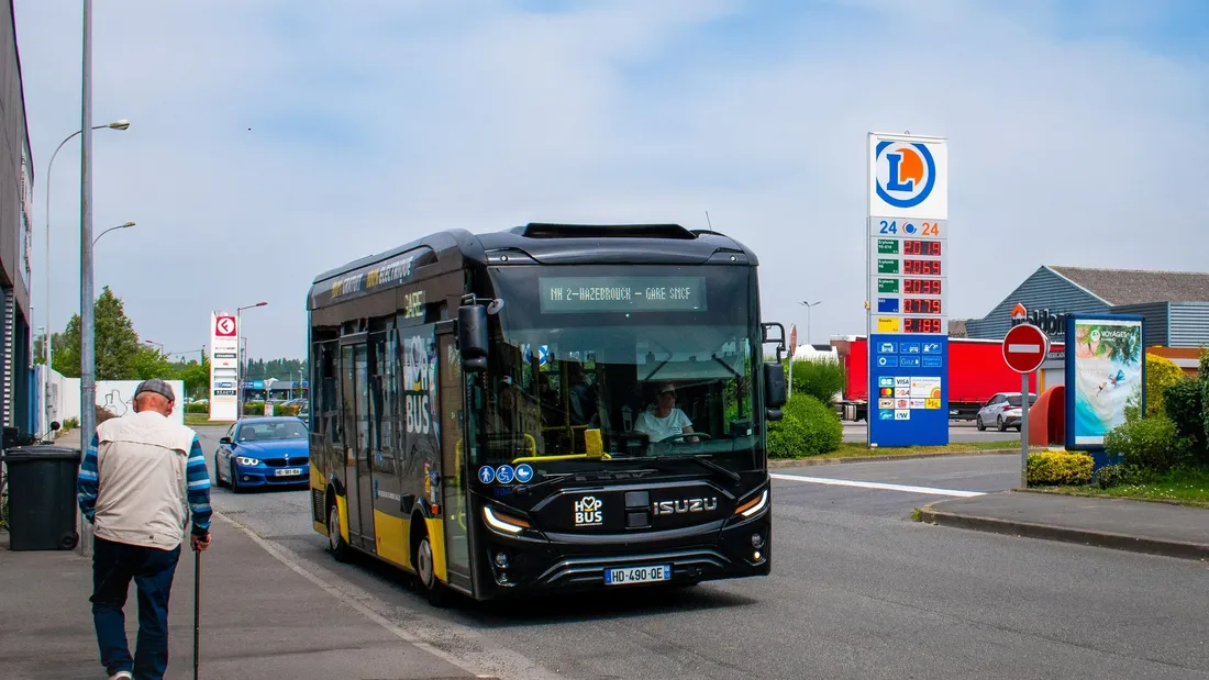 Hop bus, illustration