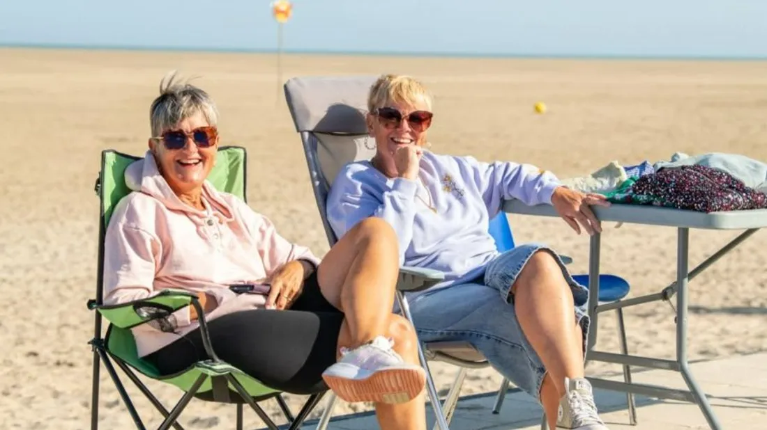 C'est la météo idéale pour aller à la plage. 