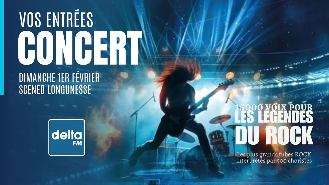 15000 voix Légendes du Rock